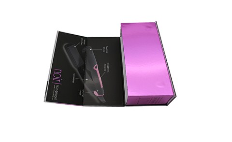 發(fā)夾板包裝手工盒，翻蓋磁鐵盒