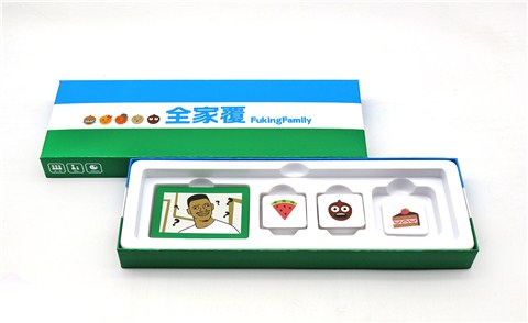 定制OEM熱銷特賣設計紙板兒童桌游印刷