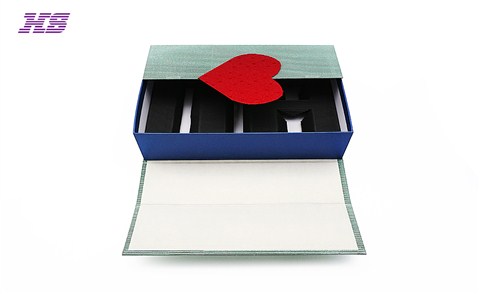 廠家定制禮品高檔手工盒、磁鐵翻蓋設計